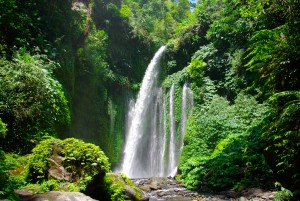 sendang gile waterfall lombok